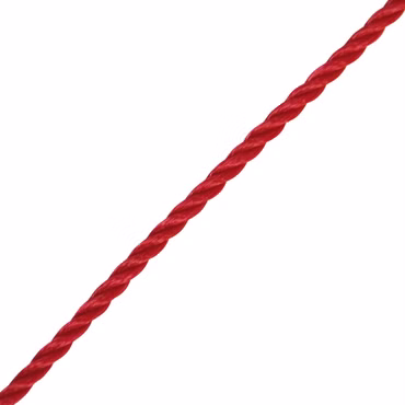 PP-Seil 3-schäftig 10mm rot