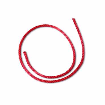 PP-Seil 6mm rot geflochten