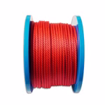 PP-Seil 6mm rot geflochten