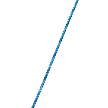 PP-Seil 4mm 16fach geflochten blau-weiss