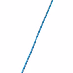 PP-Seil 4mm 16fach geflochten blau-weiss