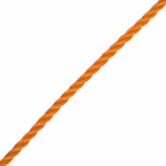 PP-Seil 14mm 3fach gedreht orange