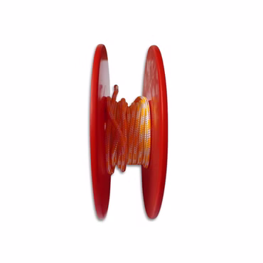 PP Reepschnur 6mm gelb weiß geflochten