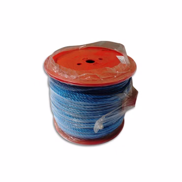 PP Seil 6mm blau gedreht