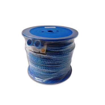 PP Seil 8mm blau 3fach gedreht