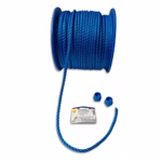 PP Seil 8mm blau 3fach gedreht