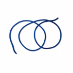 PP Seil 8mm blau 3fach gedreht