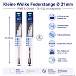 Bild der KleineWolke Federstange 75 cm