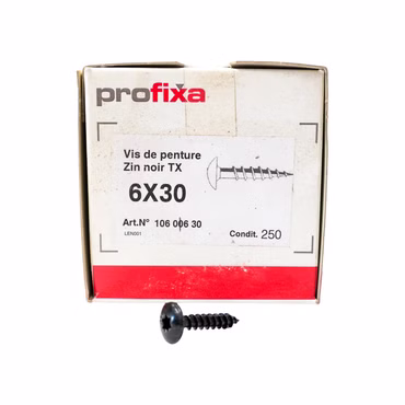 Bild von schwarzen Schrauben