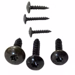 Bild von schwarzen Schrauben