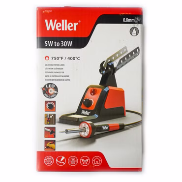 Bild der Lötstation & Kolben