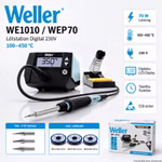 Bild der Weller Lötstation mit technischer Grafik