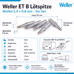Bild der Weller Lötspitze ETB 5er Set Bild der Weller Lötspitze ETB 5er Set