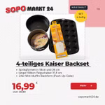 Werbebild des Kaiser Backsets