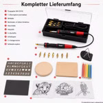 Bild des Weller Brandmalkolbensets 28-teilig Bild des Weller Brandmalkolbensets 28-teilig