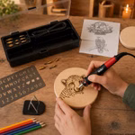Bild des Weller Brandmalkolbensets 28-teilig Bild des Weller Brandmalkolbensets 28-teilig