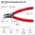 Bild der wiha Sicherungsringzange A01 Bild der wiha Sicherungsringzange A01