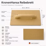 Bild des KronenHansa Reibebretts 09 Bild des KronenHansa Reibebretts 09