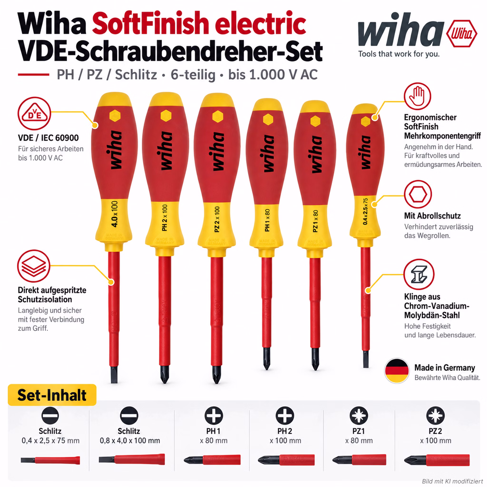 Bild des Wiha VDE SoftFinish