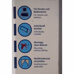 Bild der Kleine Wolke Federstange in Chrom