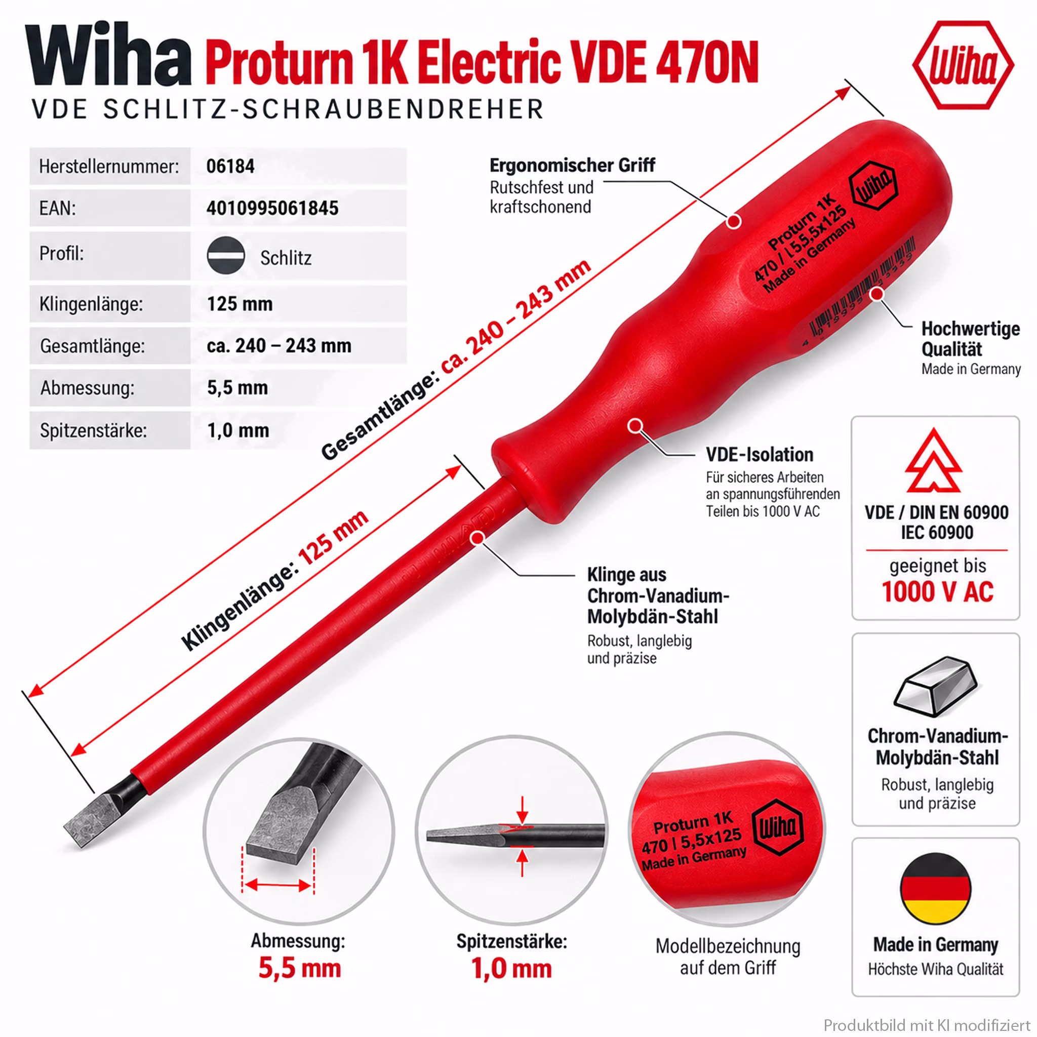 Bild des Wiha Proturn Schraubers Bild des Wiha Proturn Schraubers