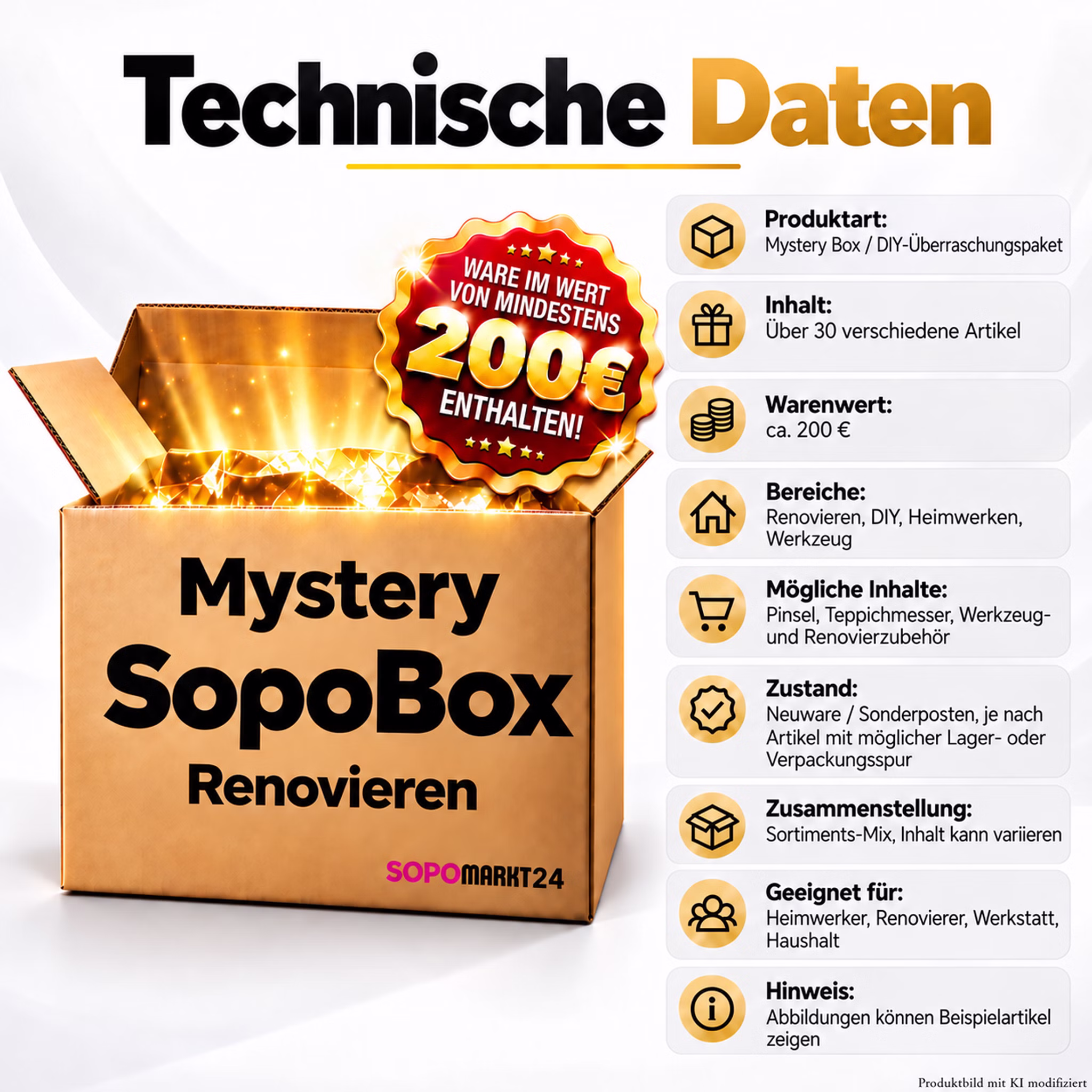 Bild der MysteryBox Renovieren Bild der MysteryBox Renovieren