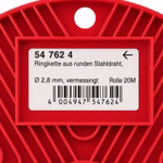 Bild der Conacord Ringkette vermessingt 2,8mm Bild der Conacord Ringkette vermessingt 2,8mm