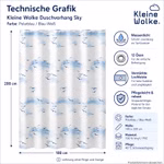 Bild des KleineWolke Duschvorhangs Sky