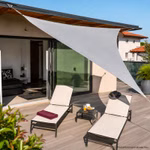 Bild des Windhager Sonnensegels Riviera 3,6x3,6x3,6m