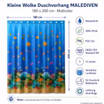 Bild des KleineWolke Malediven Duschvorhangs
