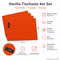 Bild der Windhager Tischsets Triangle Orange Bild der Windhager Tischsets Triangle Orange