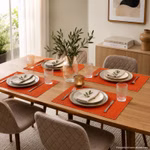 Bild des Windhager Venilia Tischsets in MixOrange Bild des Windhager Venilia Tischsets in MixOrange