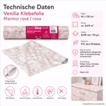 Bild der Windhager Venilia Klebefolie Marmor Pink