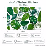 Bild der dcfix Tischsets Rio Java grün