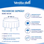 Bild der Windhager Venilia Tischdecke FreshNature 140 cm rund