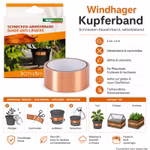 Bild des Windhager Schnecken Abwehrbands Bild des Windhager Schnecken Abwehrbands