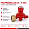 Bild des Rothenberger Druckminderers Bild des Rothenberger Druckminderers