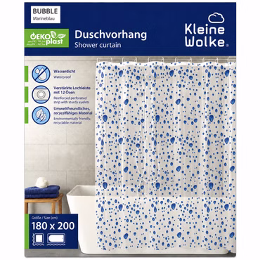 Bild des KleineWolke Duschvorhangs Bubble Bild des KleineWolke Duschvorhangs Bubble