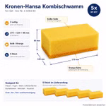 Bild des KronenHansa Kombischwamms Bild des KronenHansa Kombischwamms