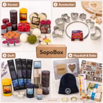 Bild der SopoBox Haushalt Kerze Bild der SopoBox Haushalt Kerze