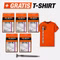 BTI-Drilltec-Schrauben-5x70-T-Shirt-5.jpg Bild der Terrassenschrauben 5x70mm mit 5 Packungen und Gratis-T-Shirt
