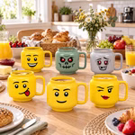 Bild der Lego Ceramic Small Bechers mit allen Motiven