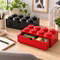 Bild der LEGO Desk Drawer 8 Schubladenbox in den beiden Farben Bild der LEGO Desk Drawer 8 Schubladenbox in den beiden Farben