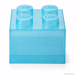 Bild des Lego Glitzer Speichersteins Transparent