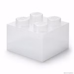 Bild des Lego Glitzer Speichersteins Transparent