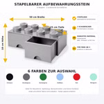 Bild der Lego Schublade 8 Hocker 2-teilig Technische Grafik