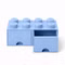 Bild der Lego Schublade 8 Hocker 2-teilig in hellblau Bild der Lego Schublade 8 Hocker 2-teilig in hellblau