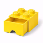 Bild des Lego 4er Schiebers in Gelb