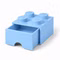 Bild des Lego 4er Schiebers in Hellblau Bild des Lego 4er Schiebers in Hellblau