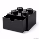 Bild des Lego Desk 4er Schiebers in Schwarz